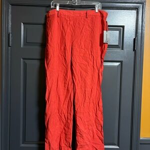 Elegant orange Red Women's Trousers